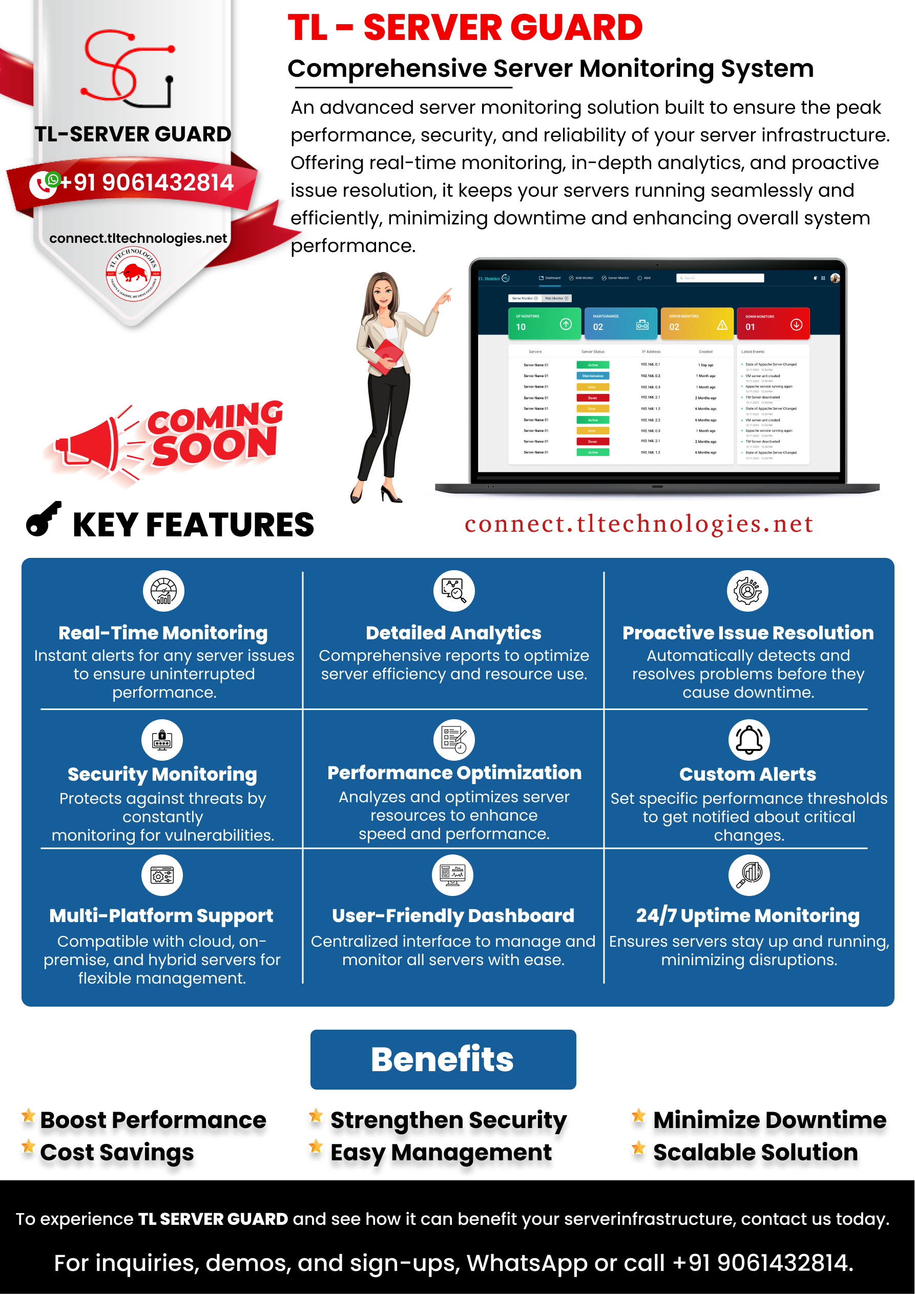 ServerGuard – Server Uptime and Alerts by TL Technologies