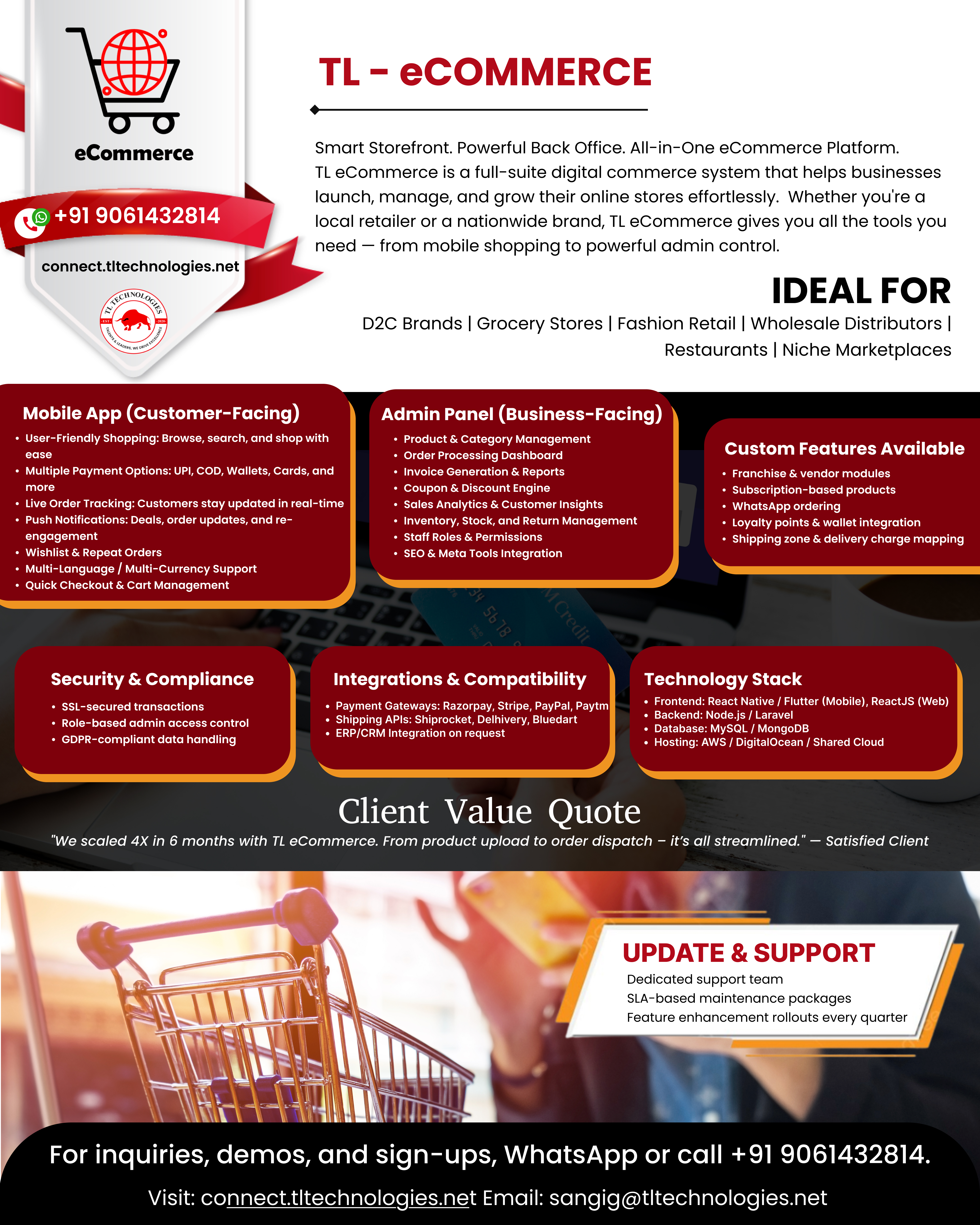 TL E-Commerce Full Package Solution